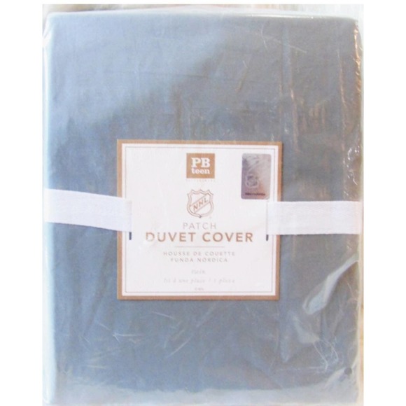 Pottery Barn Teen Bedding New Pottery Barn Gray Nhl Patch Ready